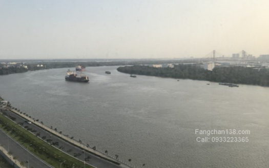 胡志明市出租房屋,钻石岛 – Diamond Island 公寓的房屋出租在胡志明市第二郡,三卧室,视野潮河,很浪漫