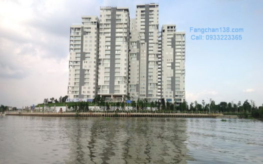 胡志明市出租房屋,钻石岛 – Diamond Island 公寓的房屋出租在胡志明市第二郡,三卧室,视野潮河,很浪漫