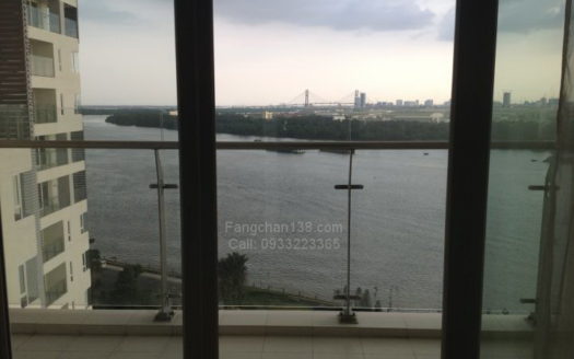 胡志明市出租房屋,钻石岛 – Diamond Island 公寓的房屋出租在胡志明市第二郡,三卧室,视野潮河,很浪漫