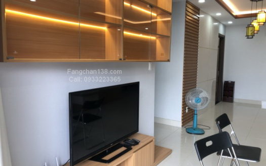 胡志明市公寓出租,Goldview 公寓的房屋出租在胡志明市第四郡,日本式,高档家具,朝河水,靠近第一郡,滨城市场,繁荣区