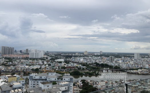 胡志明市公寓出租,Goldview 公寓的房屋出租在胡志明市第四郡,日本式,高档家具,朝河水,靠近第一郡,滨城市场,繁荣区
