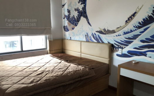 胡志明市公寓出租,Goldview 公寓的房屋出租在胡志明市第四郡,日本式,高档家具,朝河水,靠近第一郡,滨城市场,繁荣区